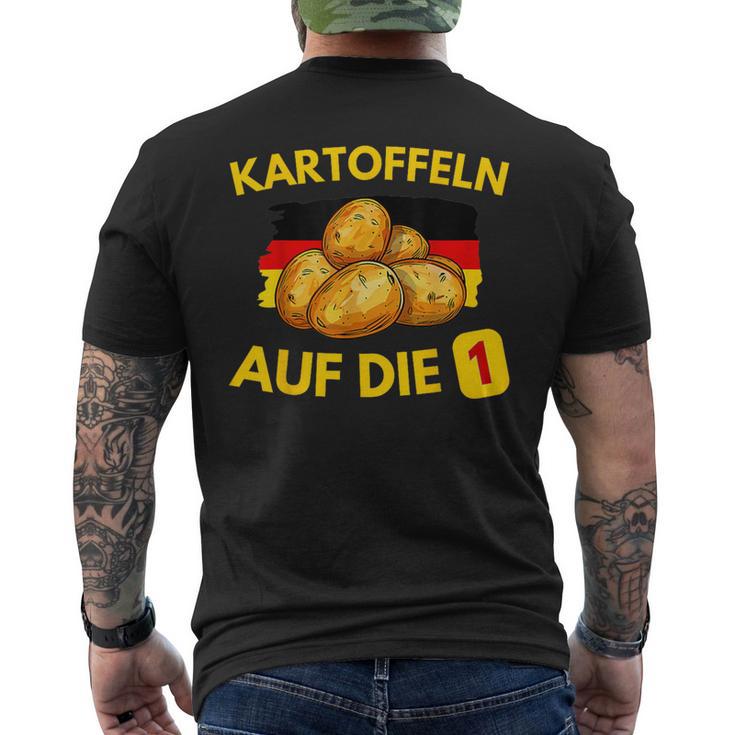 German Kartoffeln Auf 1 T-Shirt mit Rückendruck