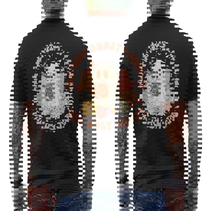 The Only Ghost I Know Is The Holy Ghost Halloween Men's T-shirt Back Print