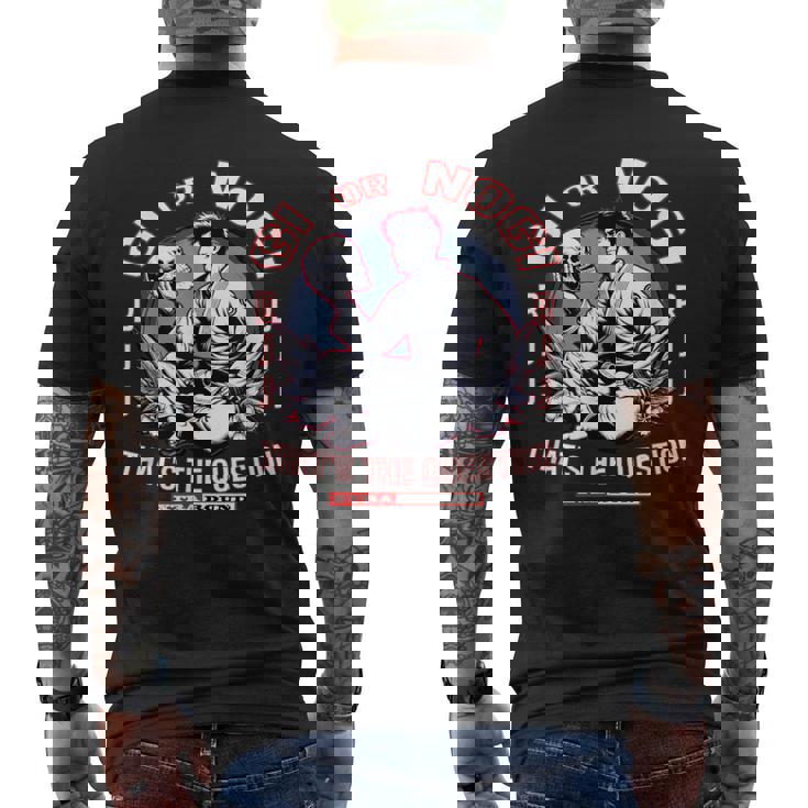 Gi Or Nogi De Brazillian Jiu Jitsu Bjj Camiseta Hombre Estampado Espalda