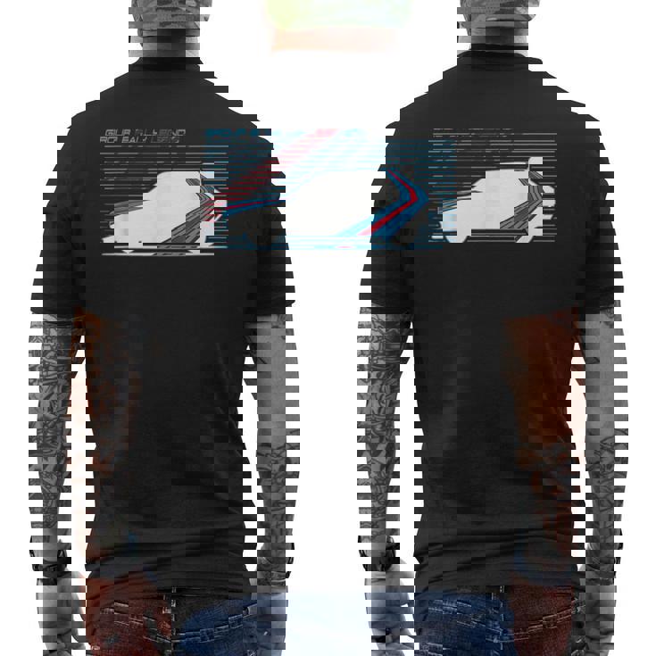 Gruppo B Rally Leggende Classico Rally Auto Da Corsa T-shirt da uomo con stampa posteriore