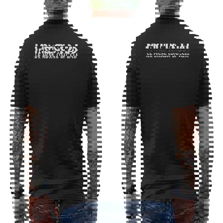 Hardcore Dad Divertido Hardcore Dad Camiseta Hombre Estampado Espalda