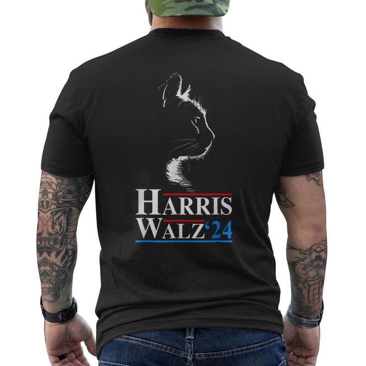 Harris Waltz 2024 Wahl Kamala Harris Tim Waltz 2024 T-Shirt mit Rückendruck