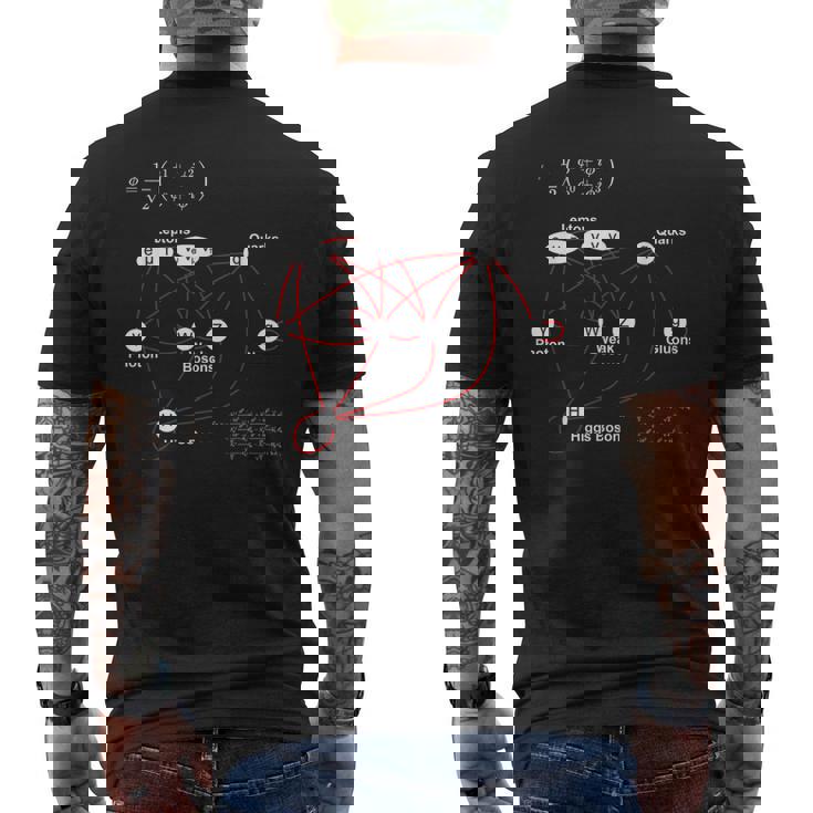 Higgs Boson Physique Mécanique Quantique Science Amoureux Enseignant T-shirt imprimé au dos