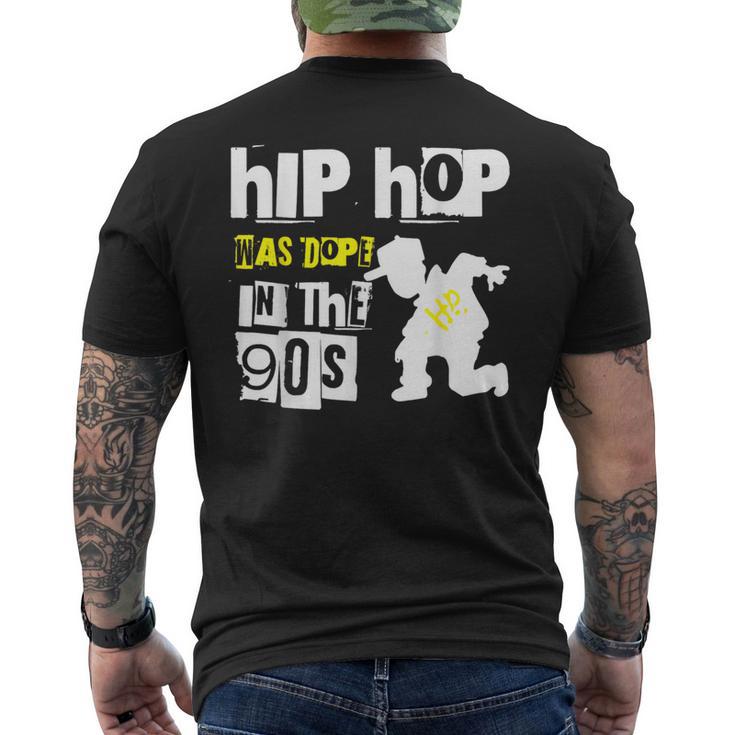 B-Boy 90S Old School Hip Hop 80S Breakdance Cool Dancer Mens Back