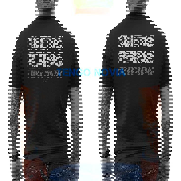 Hombre Divertida Quietas Perras Tengo Novia Camiseta Hombre Estampado Espalda