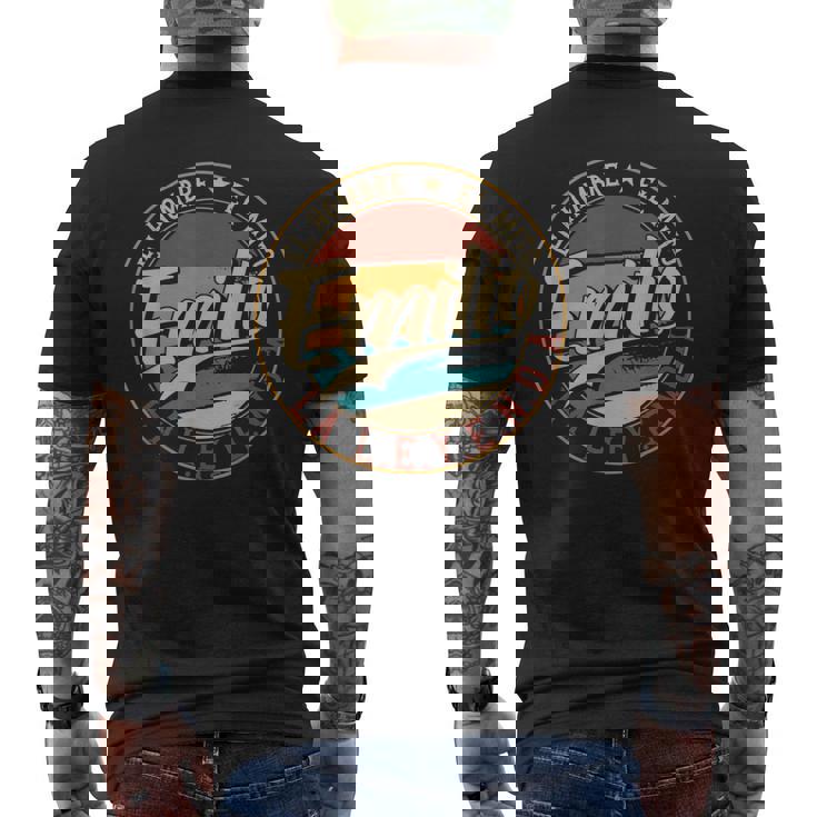 Hombre Emilio El Hombre El Mito La Leyenda Camiseta Hombre Estampado Espalda