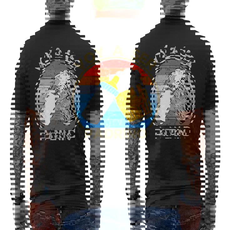 Hombre Padrinooy A Ser Padrino Camiseta Hombre Estampado Espalda