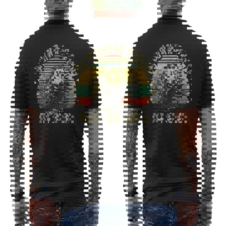 The Horrors Persist But So Do I Men's T-shirt Back Print