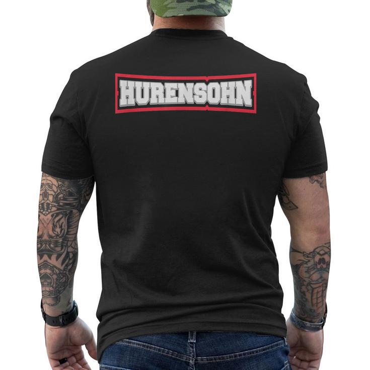 Hurensohn T-Shirt mit Rückendruck