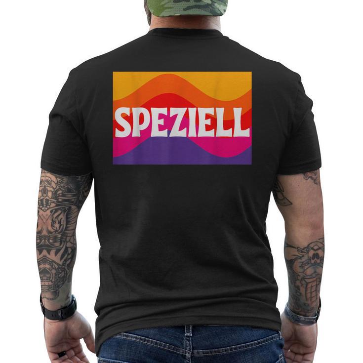 Ich Bin Speziell Spezi Trendgetränk Cola Orange Summer T-Shirt mit Rückendruck