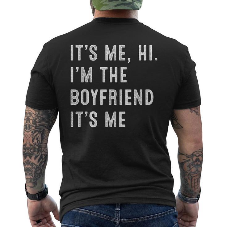 Ich Bin's Hallo Ich Bin Der Freund Ich Bin Es Es T-Shirt mit Rückendruck