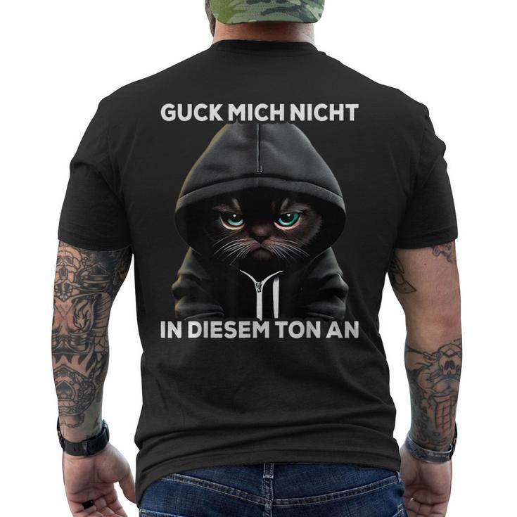 Ich Guck Mich Nicht In Diesem Ton An German Langu T-Shirt mit Rückendruck