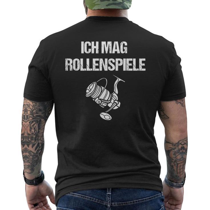 Ich Mag Rollenspiel T-Shirt mit Rückendruck