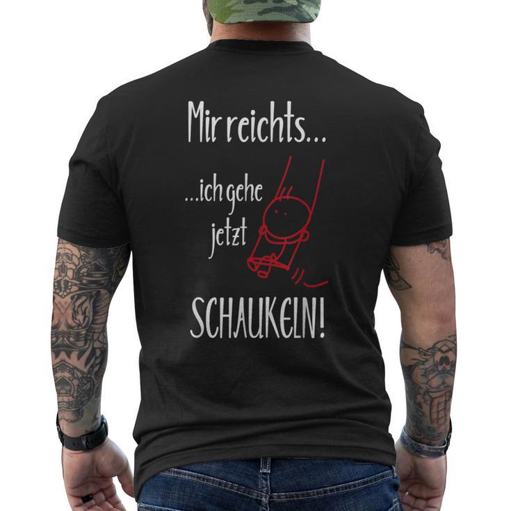 Ich Reichts Ich Gehe Jetzt Sweln With Sayings T-Shirt mit Rückendruck