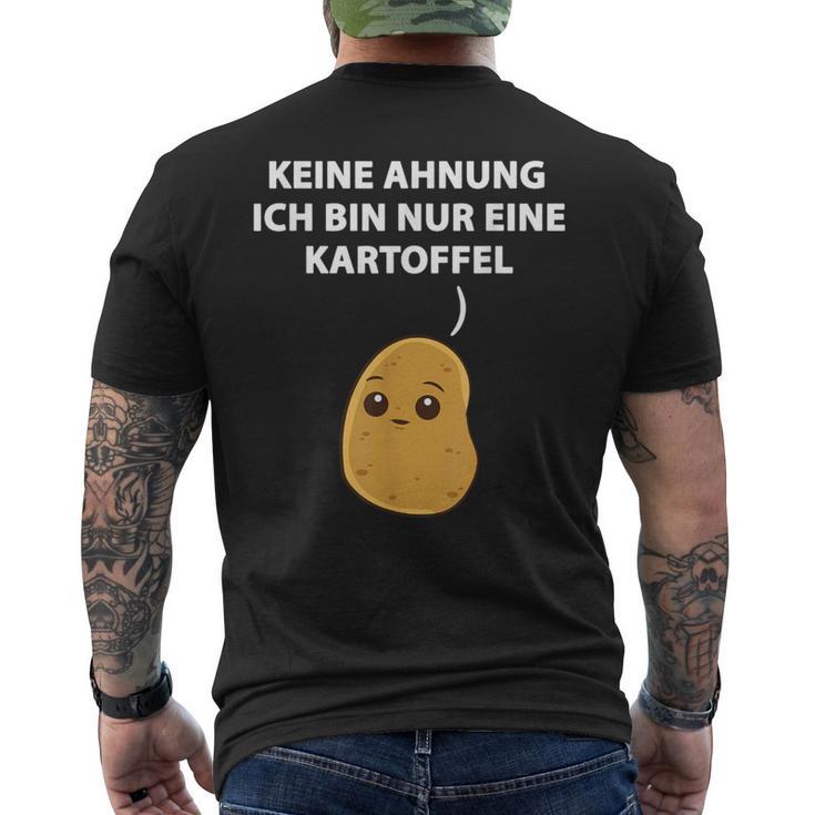 Ich Weiß Nicht Ich Bin Nur Eine Potel I Don't Be I T-Shirt mit Rückendruck