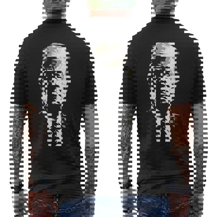 Imagen De La Cabeza Del Presidente Trump Usa 2024Otación Elección Us Maga Camiseta Hombre Estampado Espalda