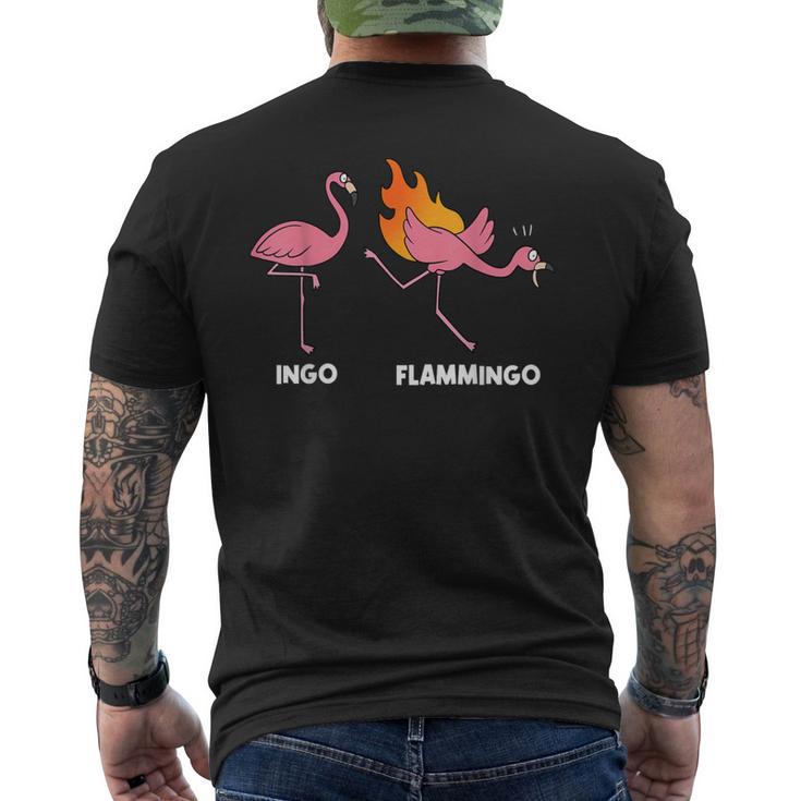 Ingo Flammingo T-Shirt mit Rückendruck