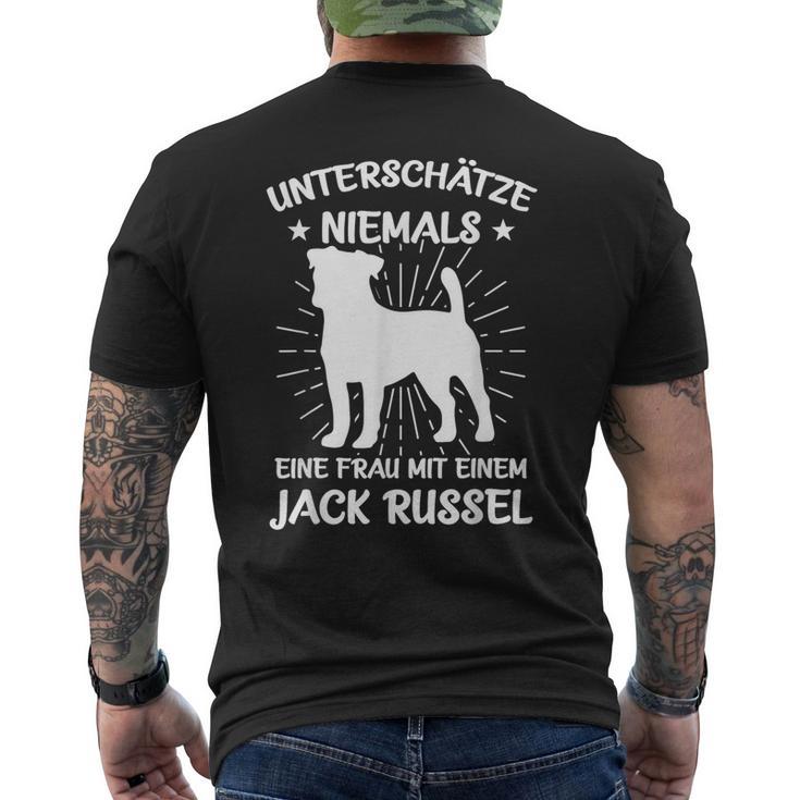 Jack Russell Terrier Dog Jacky Dog Owner T-Shirt mit Rückendruck