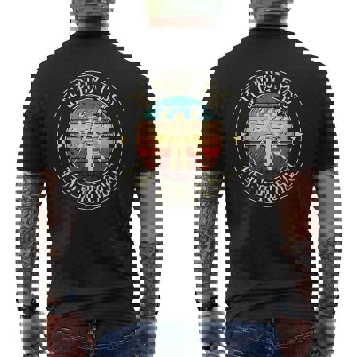 Je Peux Pas J’Ai Bricolage Humour Bricoleur Homme Cadeau T-shirt imprimé au dos