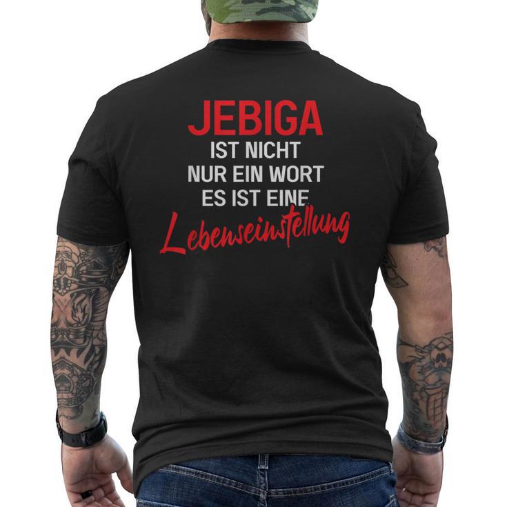 Jebiga Ist Nicht Nur Ein Wort Brate Balkan Serbia Bosnia T-Shirt mit Rückendruck