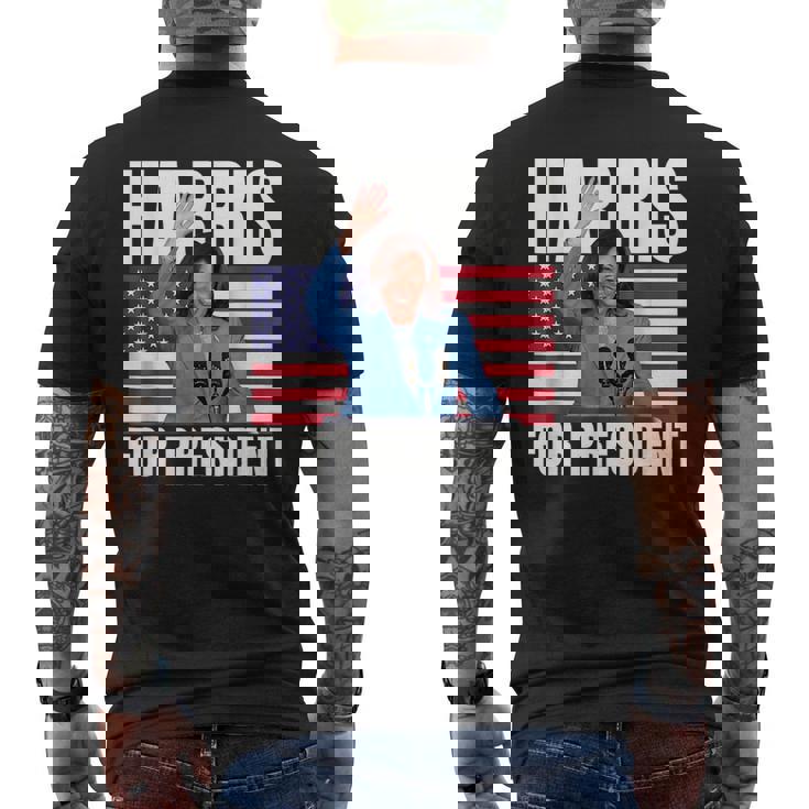 Kalama Harris For President 2024 Men's T-shirt Back Print