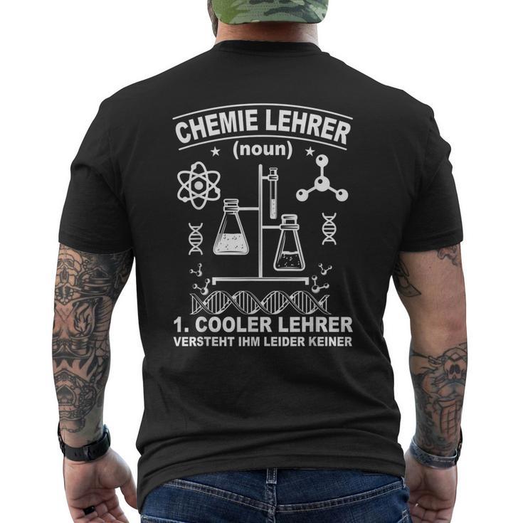 Labor Chemie Tehrererververververververververververst Him T-Shirt mit Rückendruck