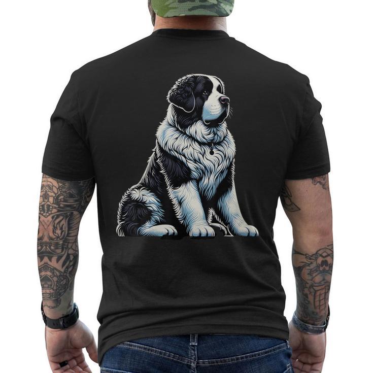 Landseer Dog T-Shirt mit Rückendruck