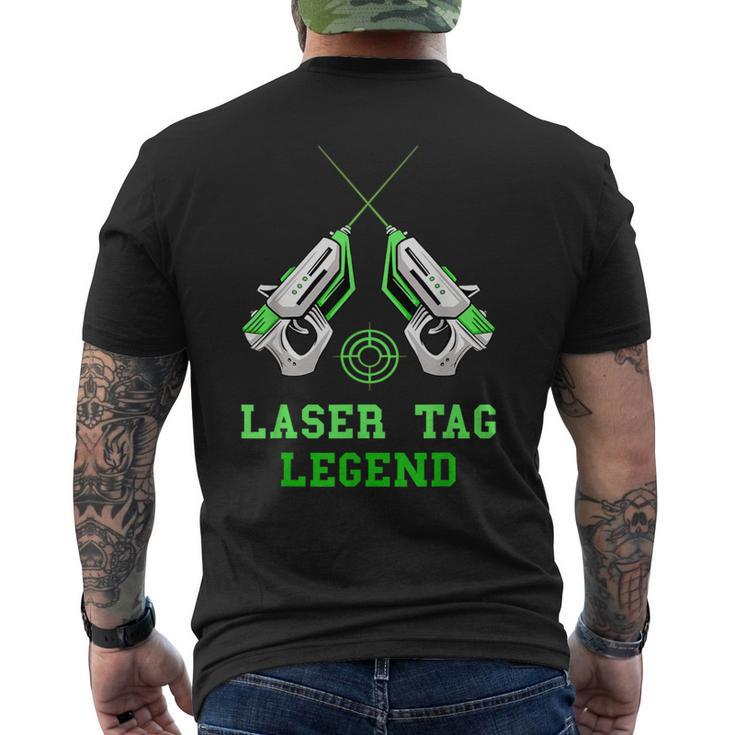 Laser Tag Legend Lasertag Player Indoor Game Sports Team T-Shirt mit Rückendruck