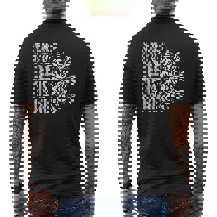 Levántate Si Te Gustan Los Dardos Diana Dart Sport Camiseta Hombre Estampado Espalda