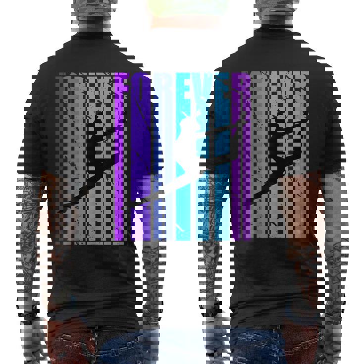 A Los Fanáticos De Forever Dance Retrointage Y De Temporada Desgastados Les Encanta Lo Cool Camiseta Hombre Estampado Espalda