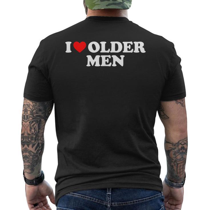 I Love Older T-Shirt mit Rückendruck