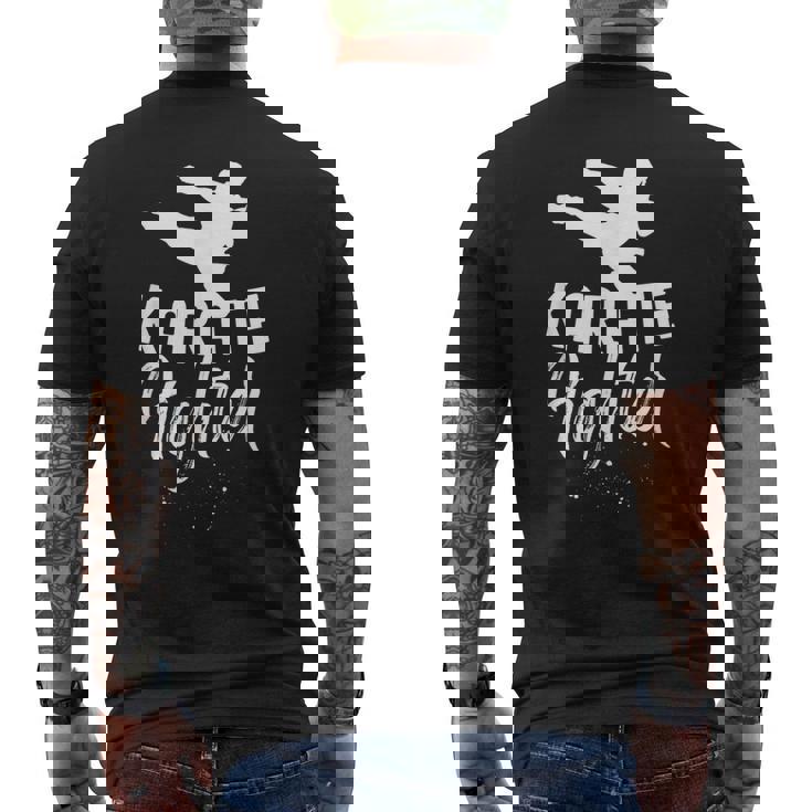 Luchador De Karate Entrenador Cazas Artes Marciales Camiseta Hombre Estampado Espalda