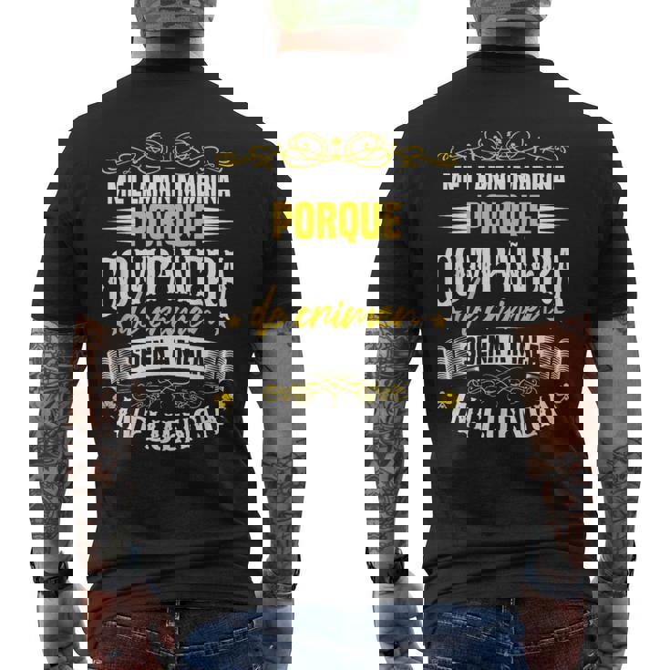 Madrina Dia De La Madre Camiseta Hombre Estampado Espalda
