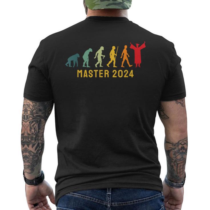 Master Geschafft 2024 T-Shirt mit Rückendruck