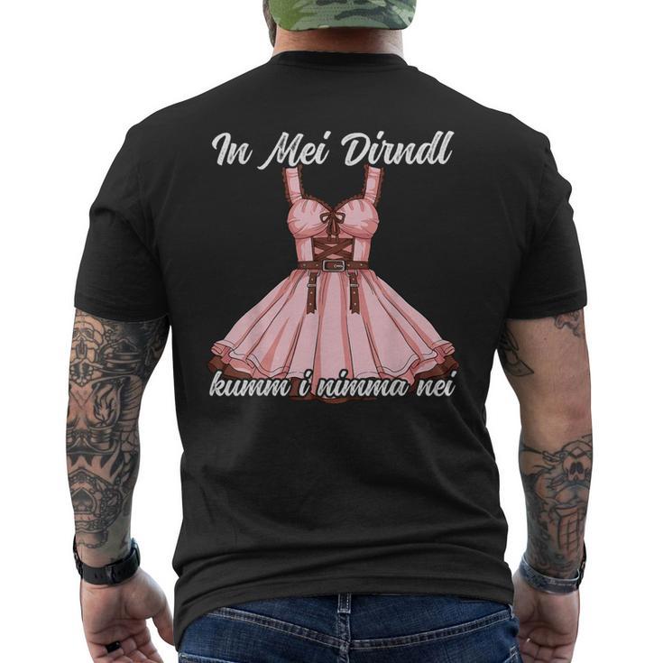 In Mei Dirndl Kumm I Nimma Nei T-Shirt mit Rückendruck