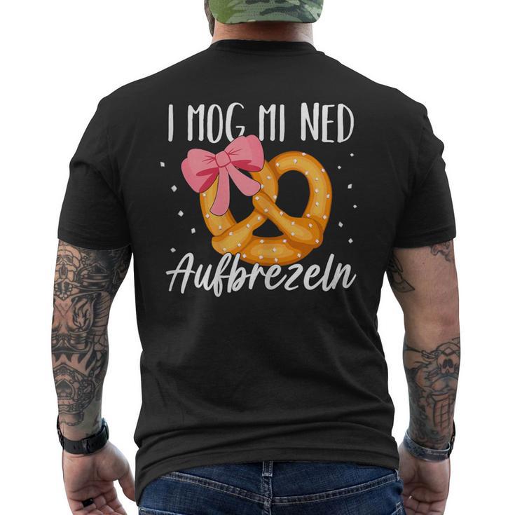 With I Mog Mi Ned Aufbrezeln Motif T-Shirt mit Rückendruck