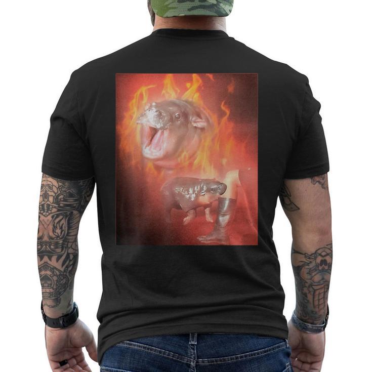 Moo Deng Bite T-Shirt mit Rückendruck