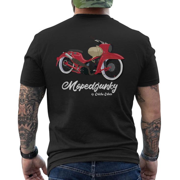 Mopedjunky Simson Star T-Shirt mit Rückendruck