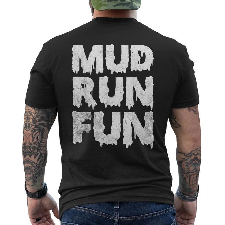 Mud Run Fun T-Shirt mit Rückendruck