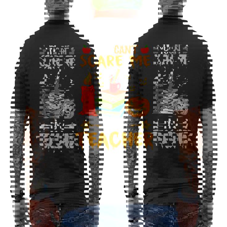 No Puedes Asustarme Soy Profesor Regalo Para Profesor Camiseta Hombre Estampado Espalda