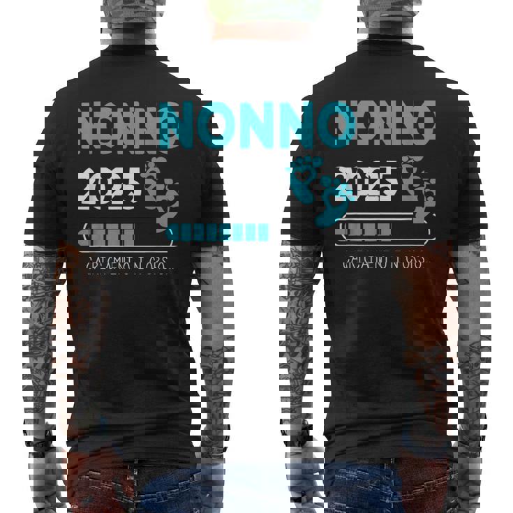Nonno 2025 Caricamento T-shirt da uomo con stampa posteriore