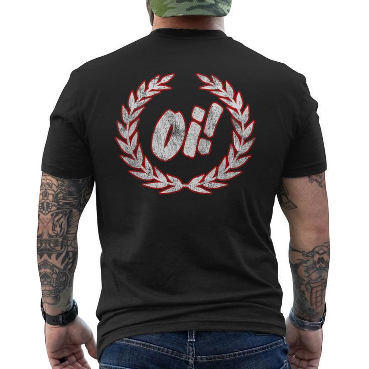 Oi Oi Oi Ska And Street Punk T-Shirt mit Rückendruck