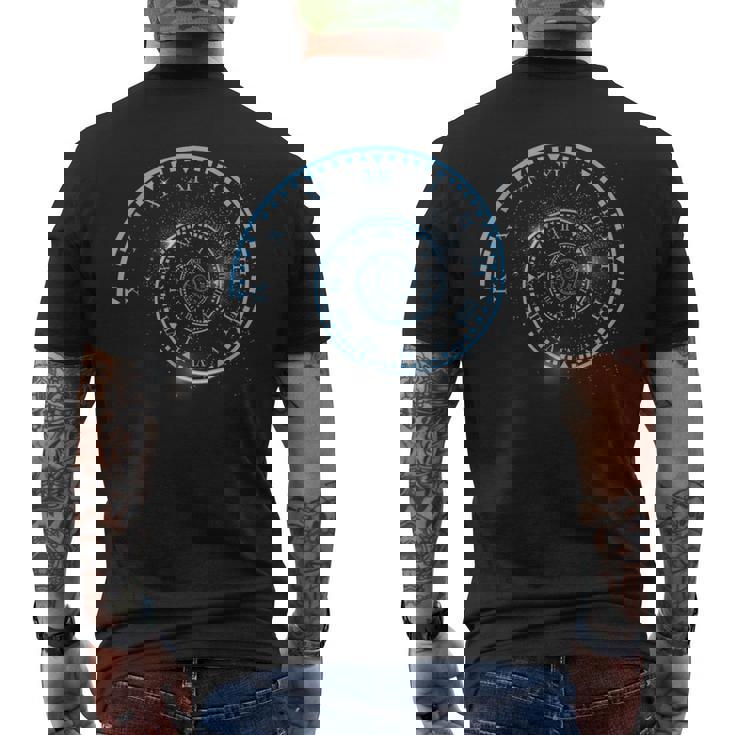 Orologio Daiaggio Nel Tempo Idea Regalo Periaggiatori T-shirt da uomo con stampa posteriore