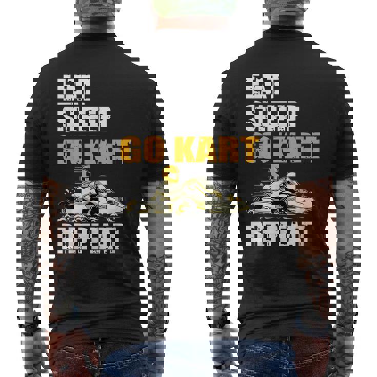 Ottimo Regalo Go Kart Go Kart Racing Driver Kart Racing T-shirt da uomo con stampa posteriore