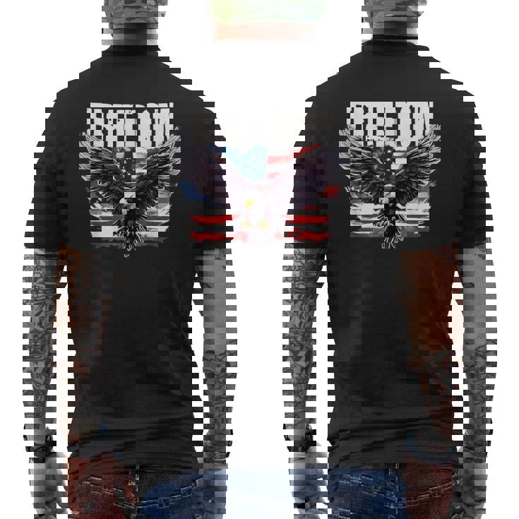 American Flag Freedom Eagle T-Shirt 4th Of July