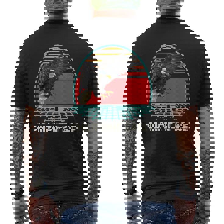 Philippine Eagle Sunrise Men's T-shirt Back Print