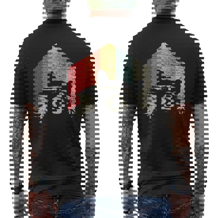 Procione T-shirt da uomo con stampa posteriore