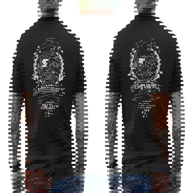Ps Metall Gear Sollid Di Les Enfants' Terribles T-shirt da uomo con stampa posteriore