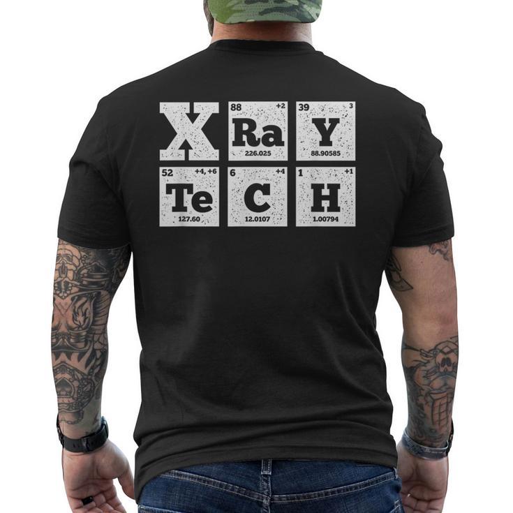 Radiologist Xray Tech Periodensystem Labor Geschenk T-Shirt mit Rückendruck