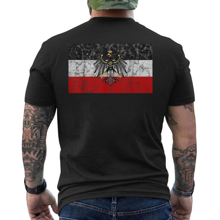 Reichsadler German Reich S-W-R Red T-Shirt mit Rückendruck